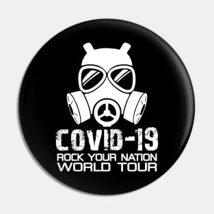 Covid-19 Rock your Nation Pin