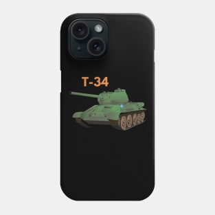 Soviet T-34 Tank Phone Case