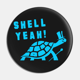 Shell Yeah Pin