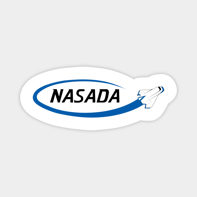 PR In Space NASADA Logo Magnet by mavgagliano