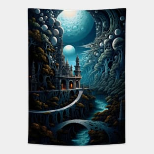 Blue Moon Tapestry