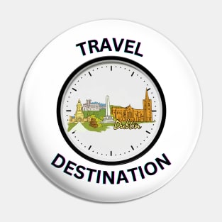 Travel to Dublin Pin