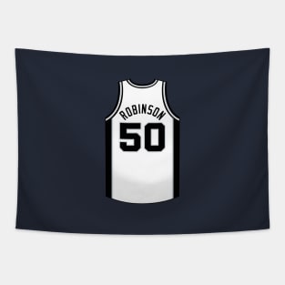 David Robinson San Antonio Jersey Qiangy Tapestry