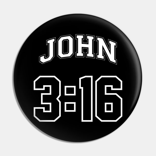 John 3:16 - Christian Catholic Bible Verse Pin by jpmariano