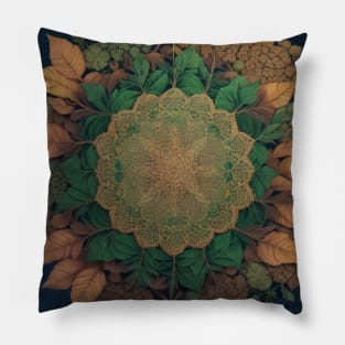 leaf's pattern Pillow