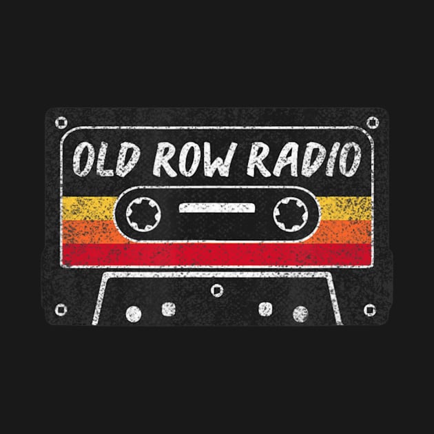 Old Row Radio Cassette by martinyualiso