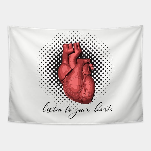 Listen to your heart Tapestry by pvbacelar