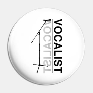 Vokalist Singer Singing Voice Band Member Pin