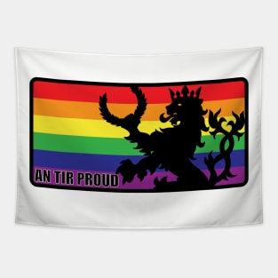 An Tir Pride - Pride Flag- Oblong Tapestry