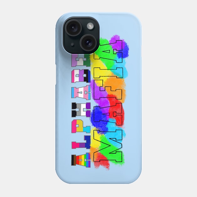 abcMafia Flags Phone Case by jesnorris