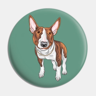 Bull Terrier Pin