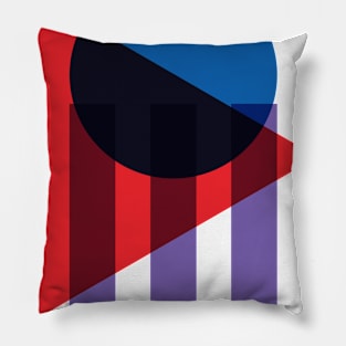 Messing with Shapes (v 2) Pillow