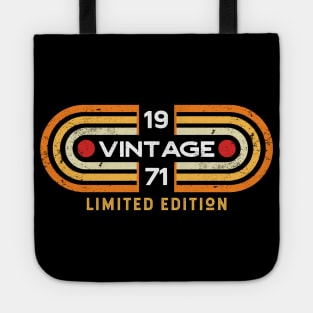 Vintage 1971 | Retro Video Game Style Tote