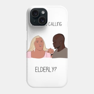 michael and angela Phone Case