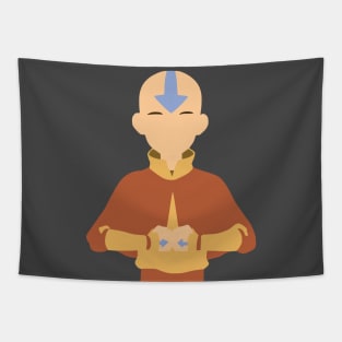 Avatar the Last Airbender Aang Minimalist Tapestry