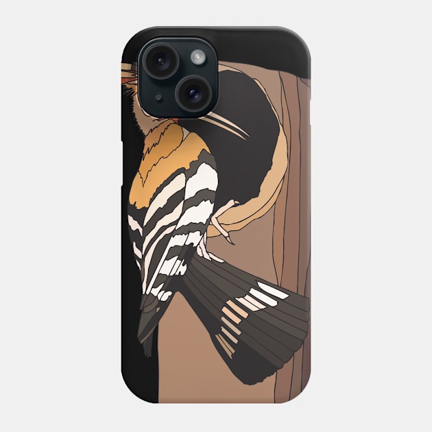 woodpecker-Don't disturb me Phone Case by sumanet