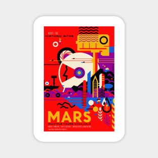 Mars Concept Art Magnet