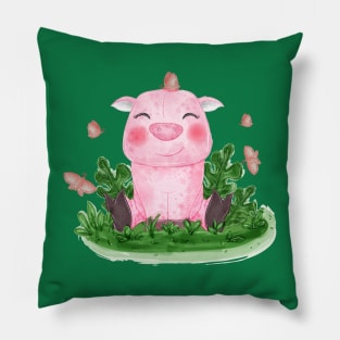 baby Pig Cute Pillow