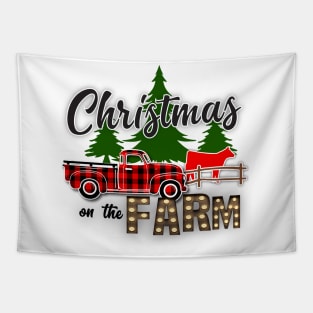 Christmas on the Farm Tapestry