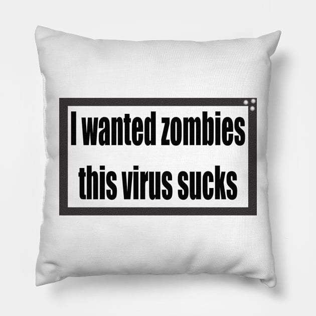 Zombies Pillow by DmitrySha