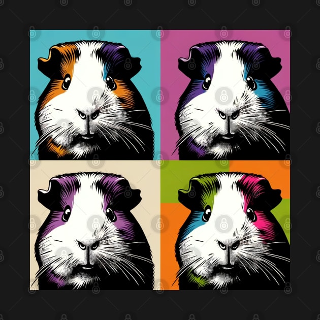 Pop Guinea Pig Art - Cute Guinea Pigs by PawPopArt