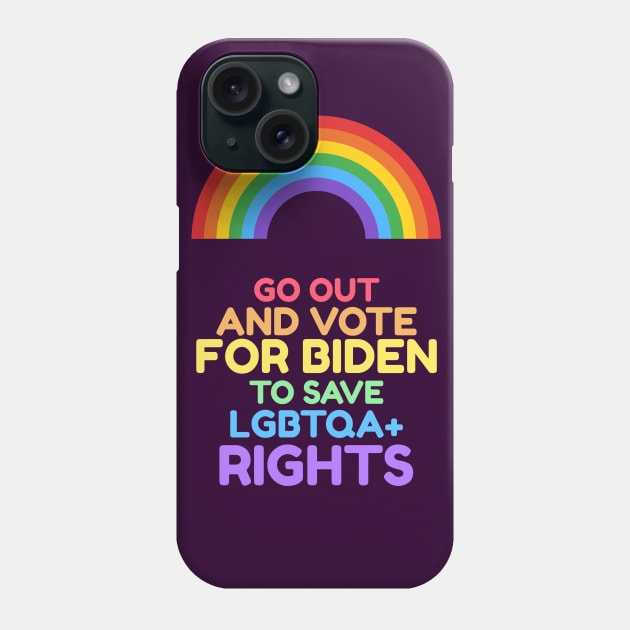 Vote For Biden Phone Case by For Lesbians, By Lesbians