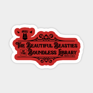 Beautiful Beasties of the Boundless Library Magnet