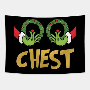 Chest Nuts Couples Matching Tapestry