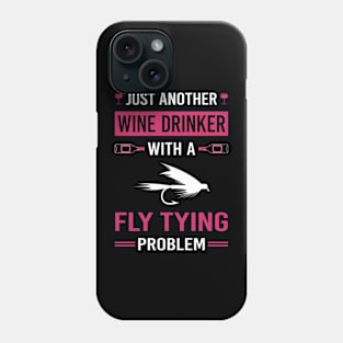 Wine Drinker Fly Tying Phone Case