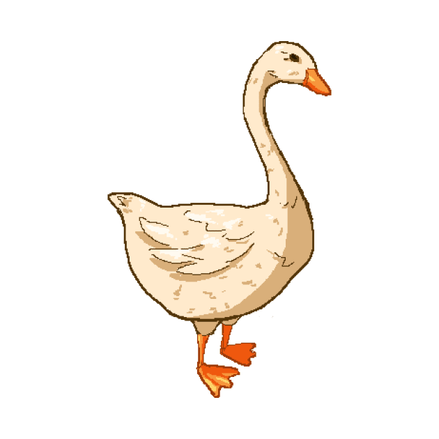 Honk Honk Goose by fexxie