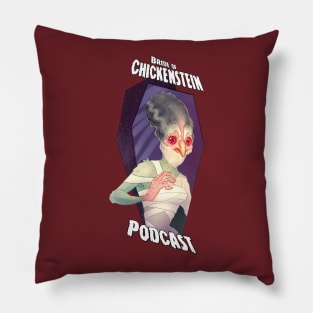 Bride of Chickenstein Pillow