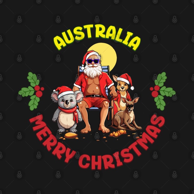 Australian Christmas by BishBashBosh