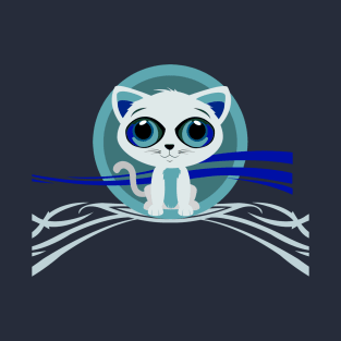 Kitten - Blue T-Shirt