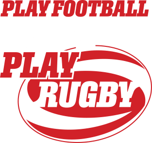 Funny Play Rugby Design Magnet