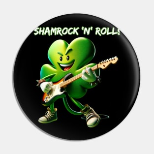 Groovy Clover: Rockin' the Green Pin