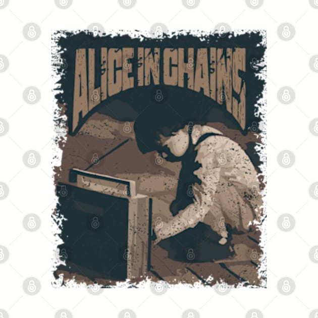 Alice In Chains Vintage Radio by K.P.L.D.S.G.N