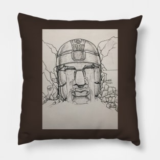 Crying Olmec Pillow