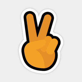 Peace sign hand Magnet