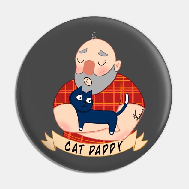 Cat Daddy lumberjack cartoon character Pin by Cuteful