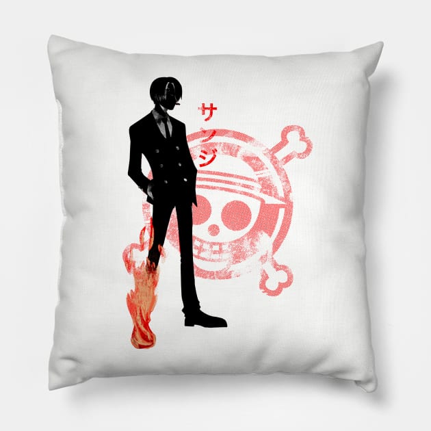 Crimson Cook Pillow by FanFreak