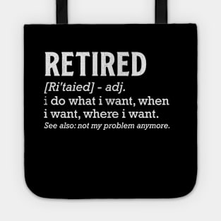 Retired Tote