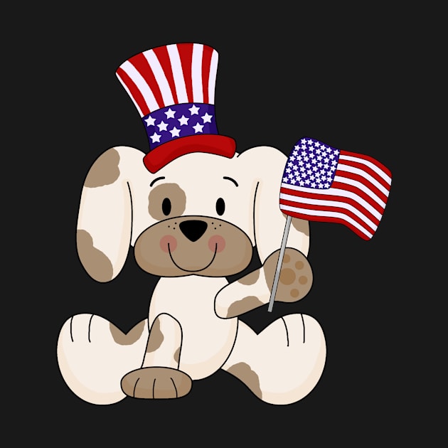 Yankee Doodle Puppy by cameradog