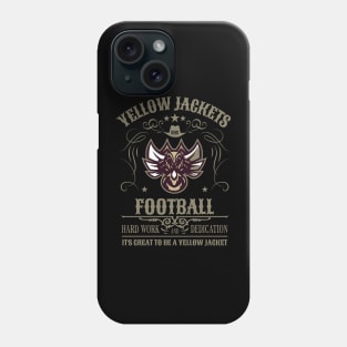 Yellow Jackets Football Phone Case