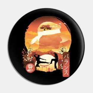 Miyagi-Do Sunset Pin