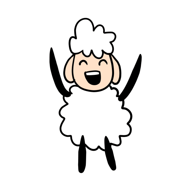 cute little sheep by praneel paithankar