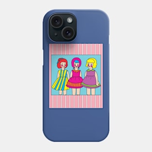 Colorful Retro Doll Phone Case