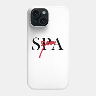 Spa - F1 Circuit Name Design Phone Case