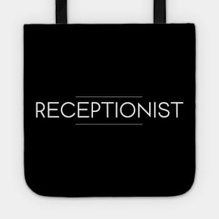 Receptionist Minimalist Design Tote