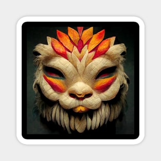 Lion Mask Magnet