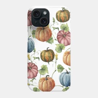 PUMPKINS WATERCOLOR Phone Case